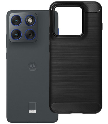 Juodas dėklas Motorola Edge 70 Pro 5G telefonui "Carbon 2.0"