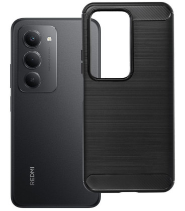Juodas dėklas Xiaomi Redmi 15 4G / 15 5G telefonui "Carbon 2.0"