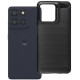 Juodas dėklas Motorola G56 5G telefonui "Carbon 2.0"