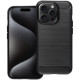 Juodas dėklas Apple iPhone 16 Pro telefonui "Carbon 2.0"