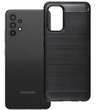 Juodas dėklas Samsung Galaxy A32 LTE (4G) telefonui "Carbon 2.0"