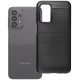 Juodas dėklas Samsung Galaxy A23 5G telefonui "Carbon 2.0"
