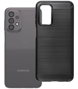 Juodas dėklas Samsung Galaxy A23 5G telefonui "Carbon 2.0"