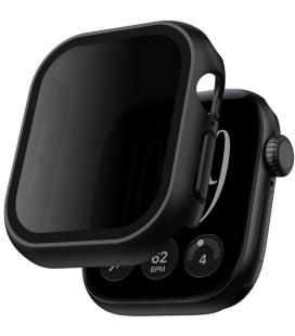 Juodas (Privacy) dėklai Apple Watch 12 (42 mm) laikrodžiui "Tech-Protect Defense"