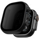 Juodas (Privacy) dėklai Apple Watch Ultra 1 / 2 / 3 / 4 (49 mm) laikrodžiui "Tech-Protect Defense"