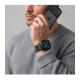 Žalia / oranžinė apyrankė Apple Watch 8 / 9 / 10 / 11 / 12 / SE / Ultra (44 / 45 / 46 / 49 mm) "Tech-Protect Nylon Elite"