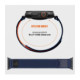 Mėlyna / oranžinė apyrankė Apple Watch 8 / 9 / 10 / 11 / 12 / SE / Ultra (44 / 45 / 46 / 49 mm) "Tech-Protect Nylon Elite"