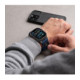 Mėlyna / oranžinė apyrankė Apple Watch 8 / 9 / 10 / 11 / 12 / SE / Ultra (44 / 45 / 46 / 49 mm) "Tech-Protect Nylon Elite"