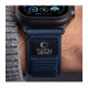 Mėlyna / oranžinė apyrankė Apple Watch 8 / 9 / 10 / 11 / 12 / SE / Ultra (44 / 45 / 46 / 49 mm) "Tech-Protect Nylon Elite"