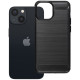 Juodas dėklas Apple iPhone 13 Mini telefonui "Carbon 2.0"