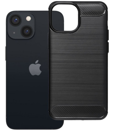 Juodas dėklas Apple iPhone 13 Mini telefonui "Carbon 2.0"
