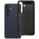 Juodas dėklas Samsung Galaxy S25 telefonui "Carbon 2.0"