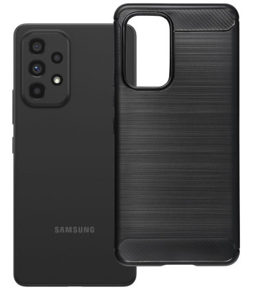 Juodas dėklas Samsung Galaxy A53 5G telefonui "Carbon 2.0"