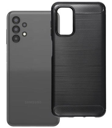 Juodas dėklas Samsung Galaxy A13 4G telefonui "Carbon 2.0"