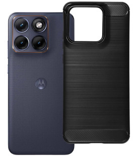 Juodas dėklas Motorola Edge 70 Fusion telefonui "Carbon 2.0"
