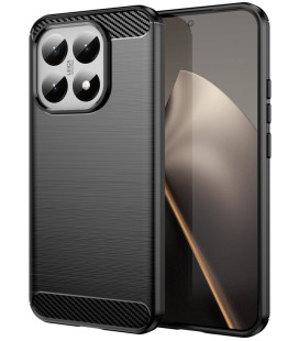 Juodas dėklas Xiaomi 15T telefonui "Carbon 2.0"