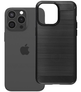 Juodas dėklas Apple iPhone 15 Pro Max telefonui "Carbon 2.0"