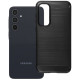 Juodas dėklas Samsung Galaxy A35 5G telefonui "Carbon 2.0"