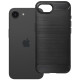 Juodas dėklas Apple iPhone 16e / 17e telefonui "Carbon 2.0"