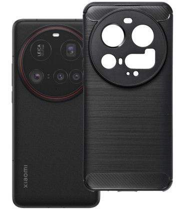 Juodas dėklas Xiaomi 15 Ultra telefonui "Carbon 2.0"