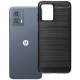 Juodas dėklas Motorola G53 / G13 telefonui "Carbon 2.0"