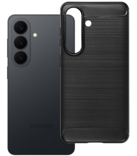 Juodas dėklas Samsung Galaxy S26 telefonui "Carbon 2.0"