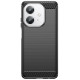 Juodas dėklas Oppo A40 telefonui "Carbon 2.0"