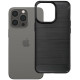 Juodas dėklas Apple iPhone 13 Pro telefonui "Carbon 2.0"