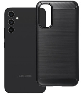 Juodas dėklas Samsung Galaxy A34 5G telefonui "Carbon 2.0"