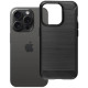 Juodas dėklas Apple iPhone 15 Pro telefonui "Carbon 2.0"