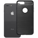 Juodas dėklas Apple iPhone 7 Plus / 8 Plus telefonui "Carbon 2.0"