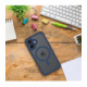 Matinis mėlynas / skaidrus dėklas Samsung Galaxy S26 telefonui "Full Matte Mag Cover"