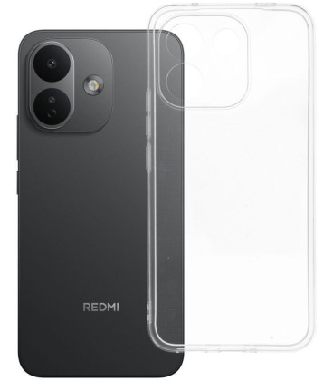 Skaidrus dėklas su kameros apsauga Xiaomi Redmi Note 17 Pro Max 5G telefonui "Clear Case 2mm"
