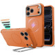 Oranžinis dėklas Apple iPhone 17 Pro Max / 18 Pro Max telefonui "ESR Cyber Tough Kickstand Magsafe"