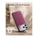 Bordo dėklas Apple iPhone 17 Pro Max / 18 Pro Max telefonui "ESR Leather Kickstand Magsafe"