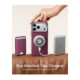 Bordo dėklas Apple iPhone 17 Pro Max / 18 Pro Max telefonui "ESR Leather Kickstand Magsafe"