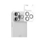 Sidabrinės spalvos kameros apsauga Apple iPhone 18 Pro / 18 Pro Max telefonui "Tech-Protect Camring Fit+"