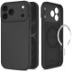 Juodas dėklas Apple iPhone 17 Pro / 18 Pro telefonui "Tech-Protect Silicone Magsafe"