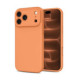 Oranžinis dėklas Apple iPhone 17 Pro Max / 18 Pro Max telefonui "Tech-Protect Silicone Magsafe"