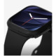 Matinis juodas ir skaidrus dėklai Apple Watch 12 (46mm) laikrodžiui "Ringke Slim 2-Pack"