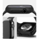 Matinis juodas ir skaidrus dėklai Apple Watch 12 (46mm) laikrodžiui "Ringke Slim 2-Pack"