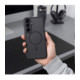 Matinis juodas dėklas Samsung Galaxy S26 FE telefonui "Tech-Protect BasicMag Magsafe"