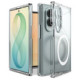 Skaidrus dėklas Samsung Galaxy Z Fold 8 telefonui "Ringke Fusion Magnetic Magsafe"
