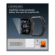 Matinis juodas dėklas + stikliukas Apple Watch Ultra 1 / 2 / 3 / 4 (49 mm) laikrodžiui "Spigen Lock Fit & TG"