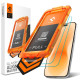 Apsauginis grūdintas stiklas Apple iPhone 17 Pro / 18 Pro telefonui "Spigen ALM S Glas.tR Slim Anti Reflection 2-Pack"