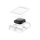 Ekrano apsauga Apple Watch 12 (42 mm) laikrodžiui "Spigen Elite Shield EZ Fit 2-Pack"