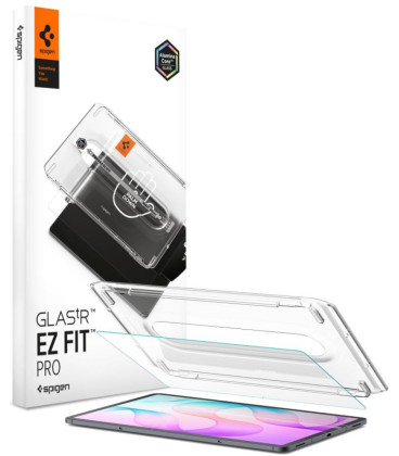 Apsauginis grūdintas stiklas Samsung Galaxy Tab S12 Plus 12.6 planšetei "Spigen Glas.TR EZ Fit Pro AC"