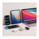 Baltas USB-C - USB-C PD 60W / 3A 50cm laidas "Tech-Protect Ultraboost Lite"