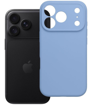 Šviesiai mėlynas dėklas Apple iPhone 17 Pro / 18 Pro telefonui "Forcell F-Protect Rubber Premium Magsafe"