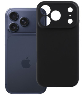 Juodas dėklas Apple iPhone 17 Pro / 18 Pro telefonui "Forcell F-Protect Rubber Premium Magsafe"